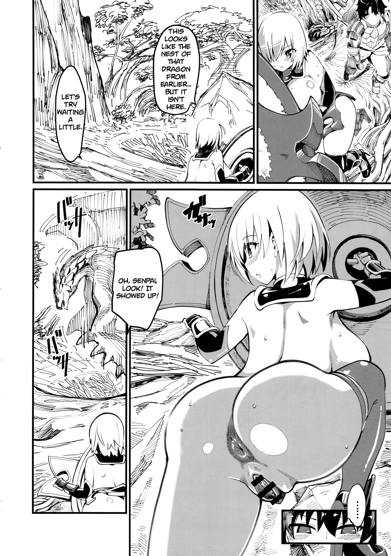 Hentai Manga Comic-Mash  and Tamamo and Master Hunting-Read-9